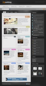 myweblog wordpress theme